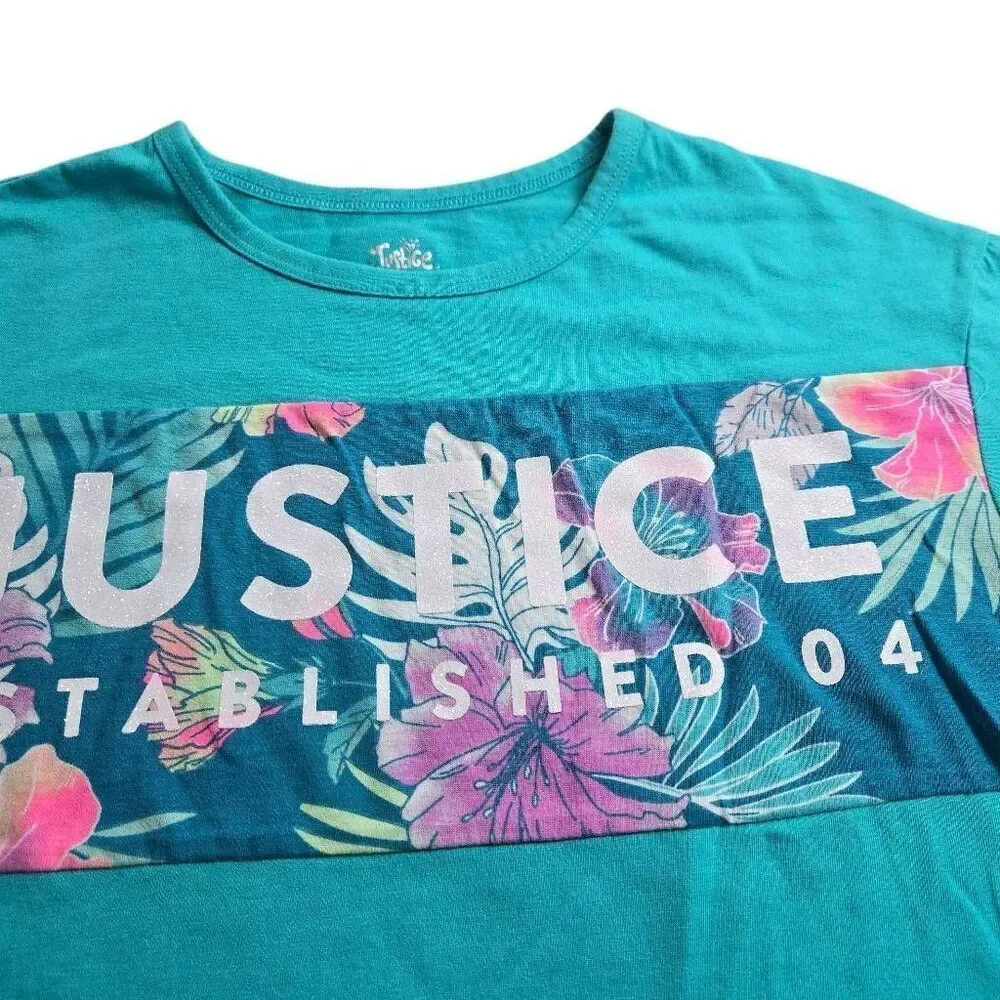 Justice crop shirt